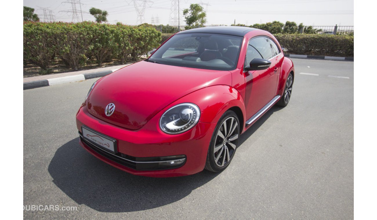 Volkswagen Beetle GCC VOLKSWAGEN BEETLE -2016 - ZERO DOWN PAYMENT - 1225 AED/MONTHLY - 1 YEAR WARRANTY