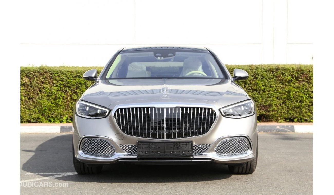 Mercedes-Benz S680 Maybach Rear Fineline wood 5 Years Warranty & Contract Service Abu Dhabi