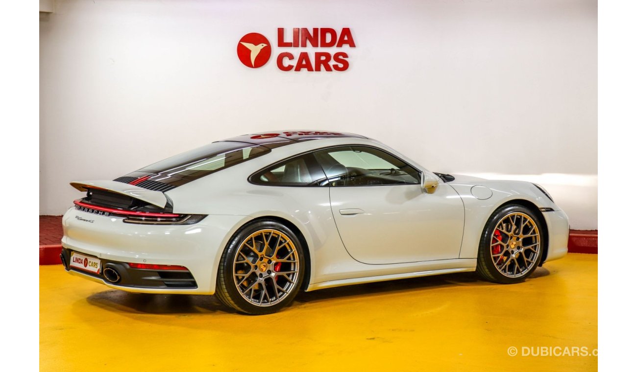 Porsche 911 4S Carrera 4S 2020 GCC under Agency Warranty with Flexible Down-Payment.