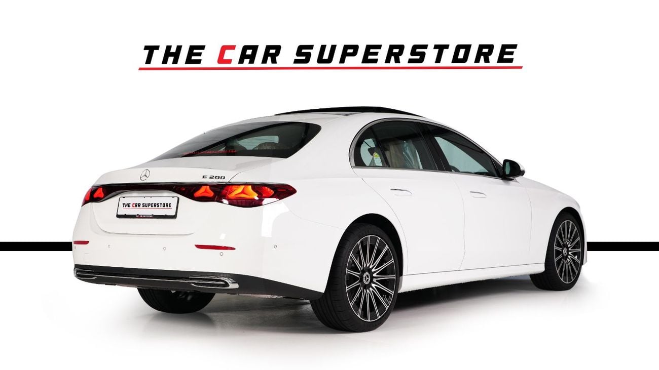 مرسيدس بنز E200 Avantgarde Exterior Package-20 Inch AMG Rims-Chrome Package