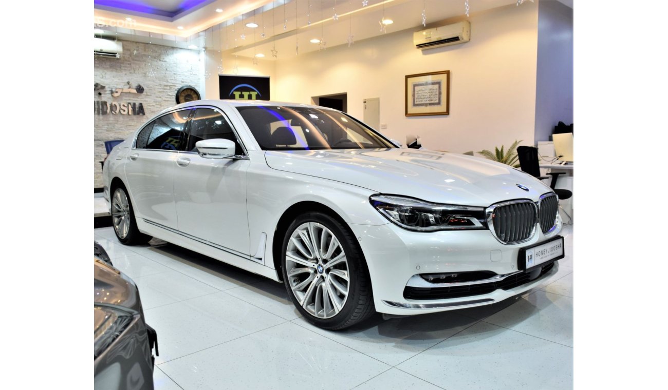 بي أم دبليو 740 ONLY 90,000KM! BMW 740Li 2016 Model! White Color GCC Specs