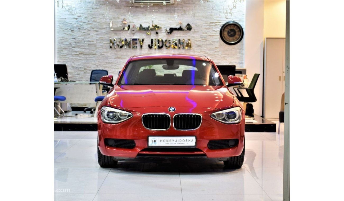 BMW 116i AMAZING BMW 116i 2013 Model!! in Red Color! GCC Specs