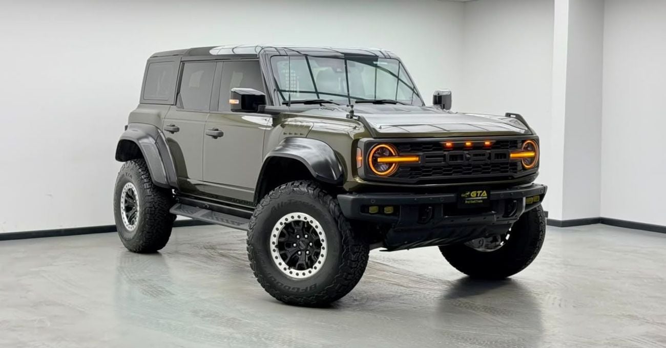 فورد برونكو RAPTOR 2025 Ford Bronco Raptor, 2031 Ford Warranty + Service Pack, Very Low Km, Fully Loaded, GCC