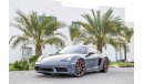 Porsche 718 Cayman S - Porsche Warranty - GCC - AED 3,897 Per Month - 0% DP