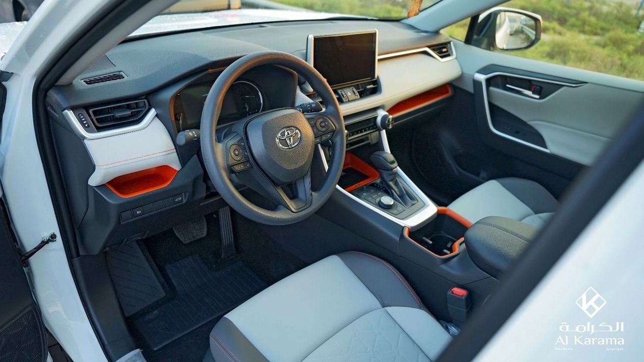 تويوتا راف ٤ راف ٤ أدفنتشر ٢.٥ لتر مع رادار | دفع رباعي | خليجي | عجلات معدنية ١٩ بوصة