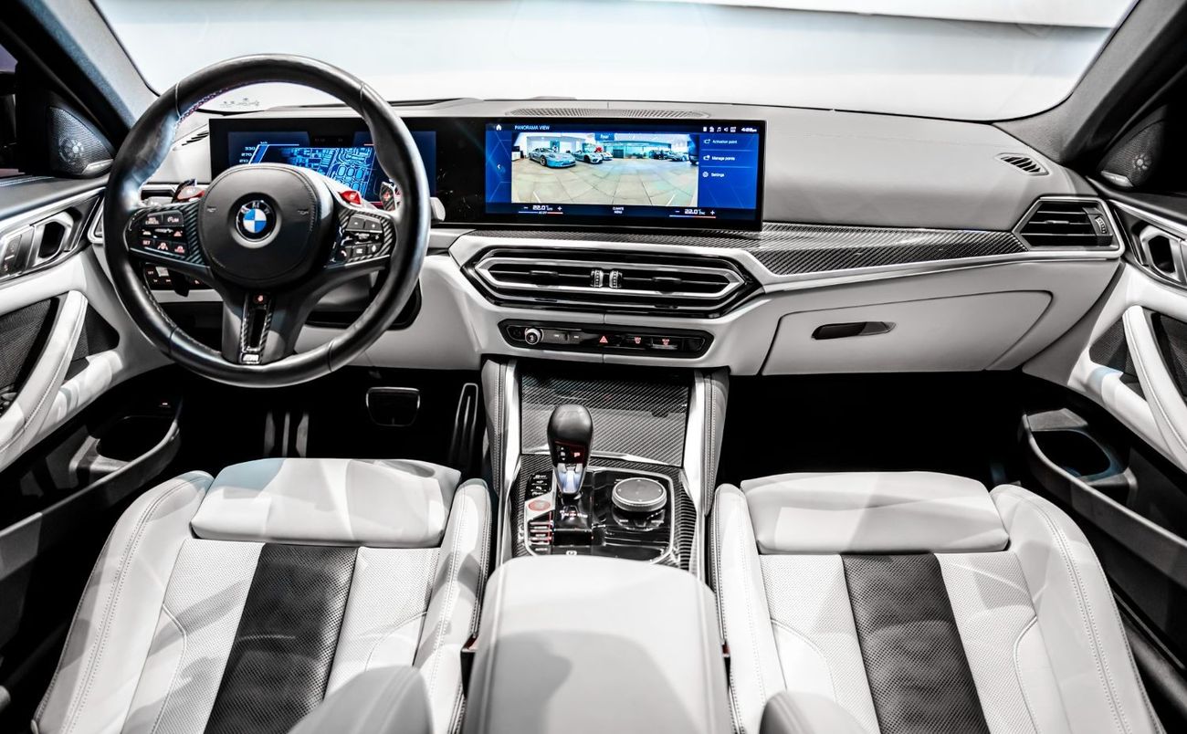 بي أم دبليو M4 2024 BMW M4 Competition, 2028 BMW Warranty + Service Contract, Akrapovic Exhaust, Low KMs, GCC