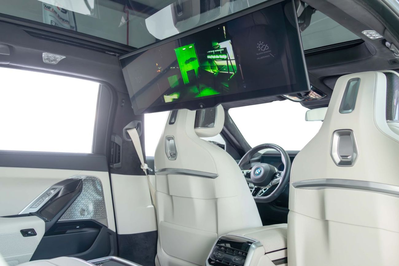 BMW M760e Frozen Black Matt-Special Order-High Specifications-M Sports Package-Rear Executive Lounge