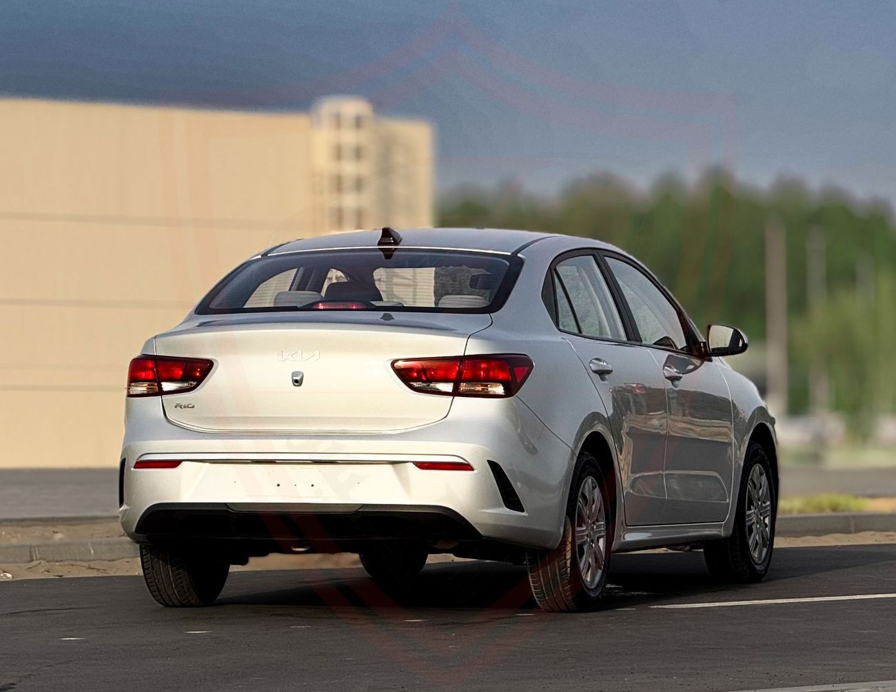 Kia Rio EX 1.4L (107 HP) Sedan Kia Rio 1.4L 2022 GCC accident free in excellent condition 581 P.M