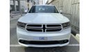 Dodge Durango 3.6L | GT|  GCC | EXCELLENT CONDITION | FREE 2 YEAR WARRANTY | FREE REGISTRATION | 1 YEAR FREE INSUR