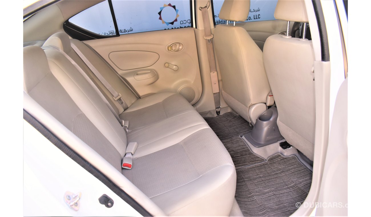 Nissan Sunny 1.5L SV 2018 MODEL GCC SPECS