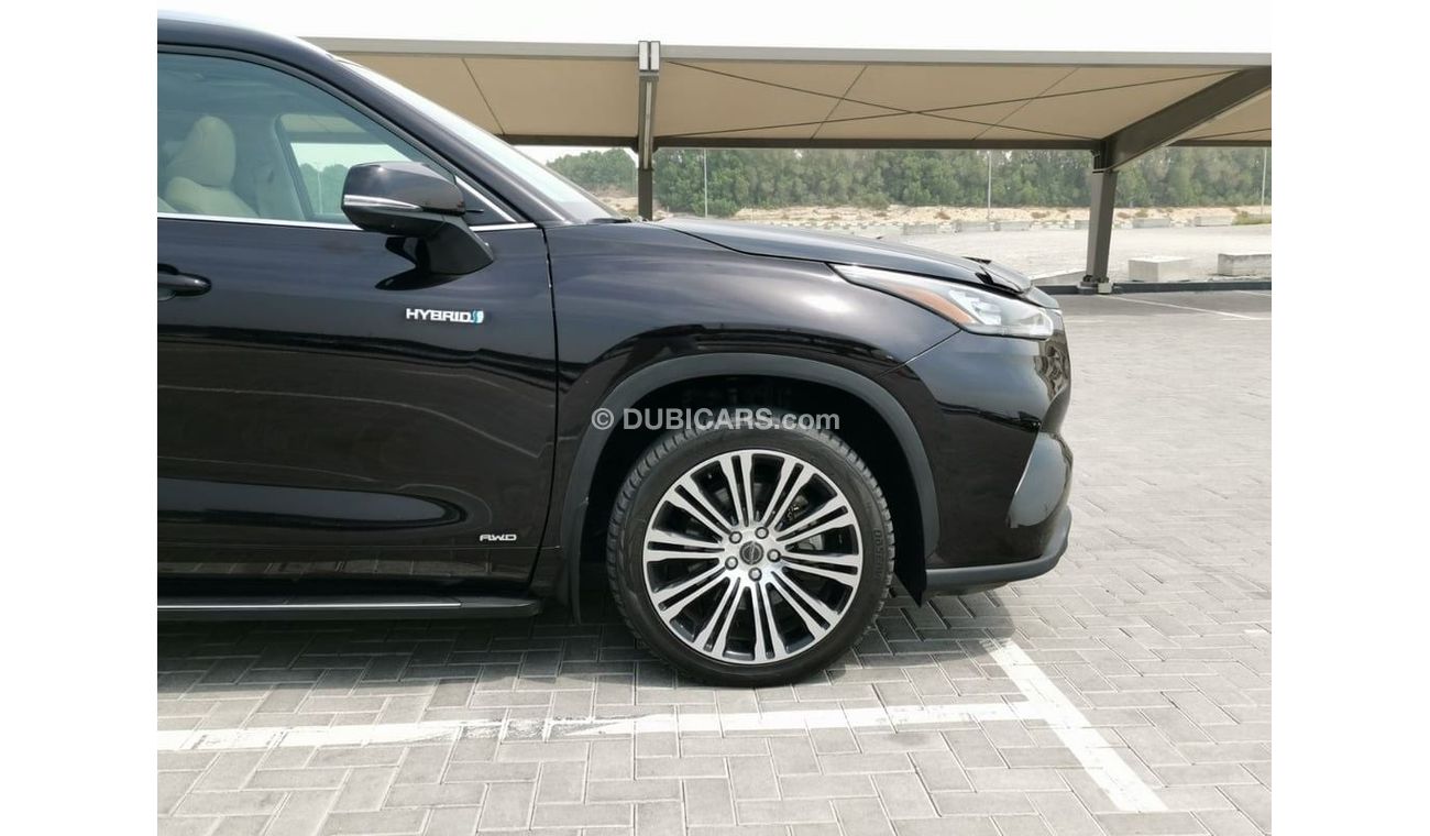 تويوتا هايلاندر Toyota Highlander XLE ( Hybrid  ) - 2021 - Dark Brown