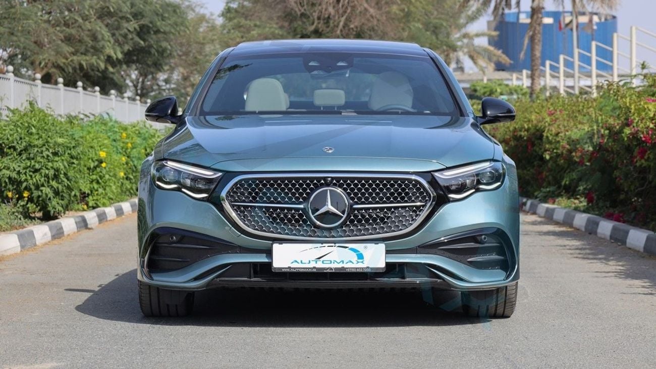 Mercedes-Benz E300 AMG EQ Boost 2.0T RWD 2026 GCC 0Km With 2 Years Unlimited Mileage Warranty @Official Dealer