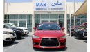 Mitsubishi Lancer GT GCC - ACCIDENTS FREE - FULL OPTION - 2000 CC - PERFECT CONDITION INSIDE OUT