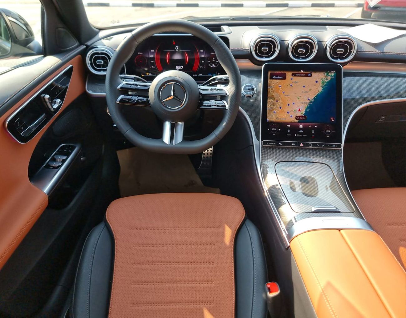 مرسيدس بنز C 200 AMG Agency Warranty 2026 GCC