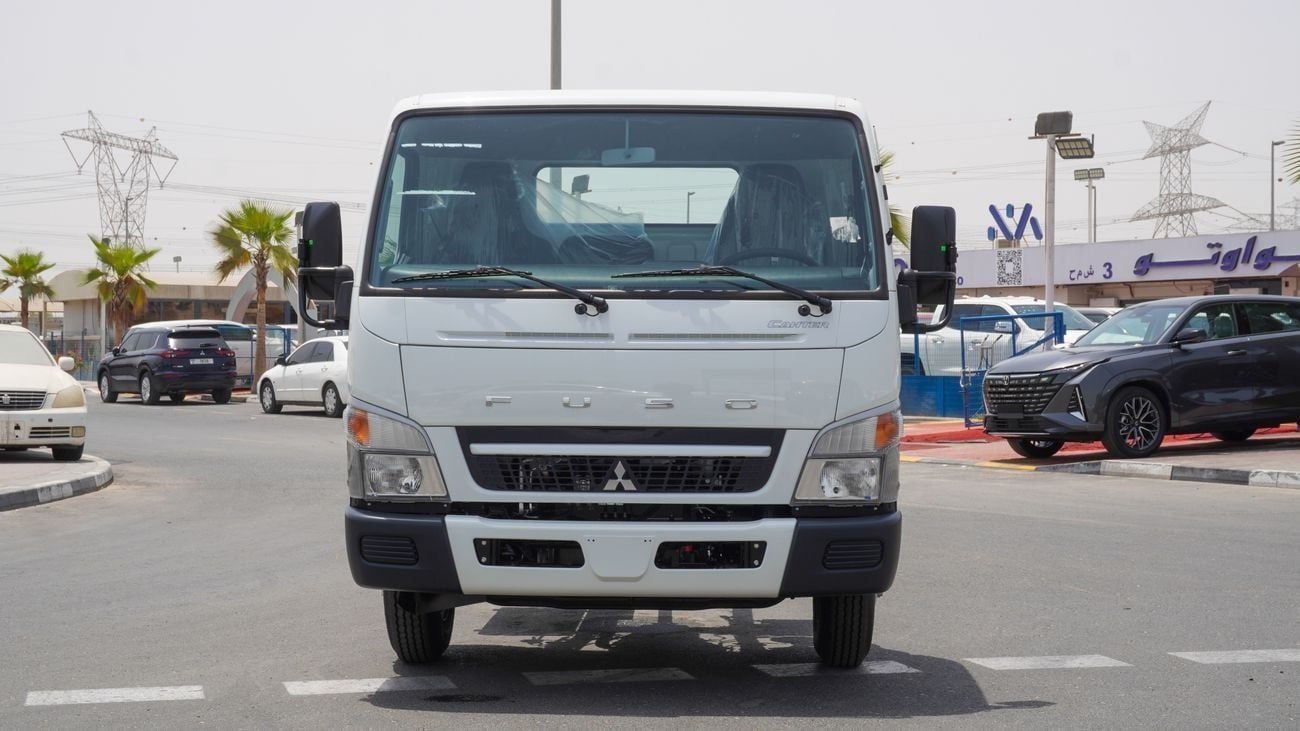 ميتسوبيشي فوسو كانتير Brand New Mitsubishi Fuso Canter 2025 4.2L 2WD Diesel |White/Black |CANTERCHASSIS-100-4.2-25 |FOR EX