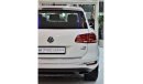 Volkswagen Touareg EXCELLENT DEAL for our Volkswagen Touareg 2015 Model!! in White Color! GCC Specs