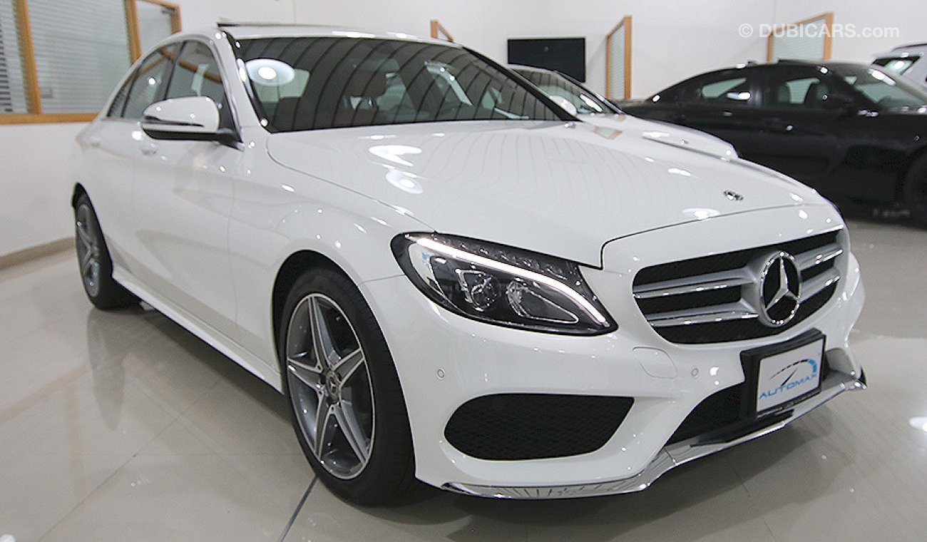 Mercedes-Benz C 250 AMG 2.0L V4-Turbo GCC, 0km with 2 Years Unlimited Mileage Dealer Warranty
