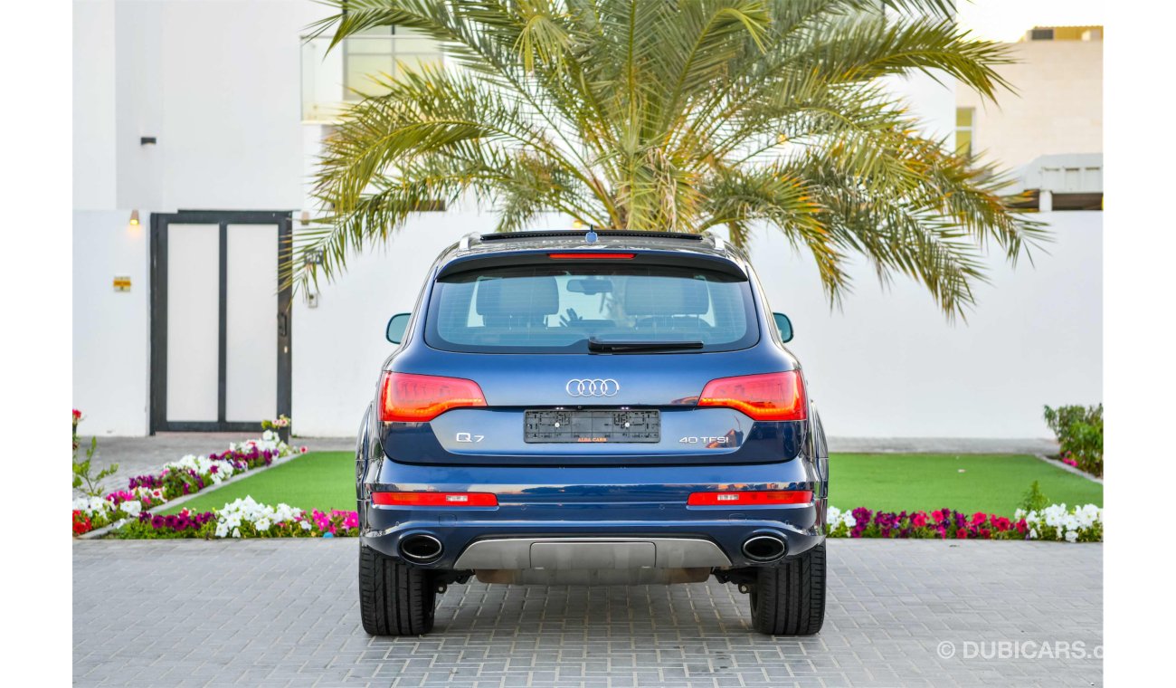 أودي Q7 - Full Service History! - Spectacular Condition! - 1 Year Warranty! - AED  1,841 PM - 0 % DP