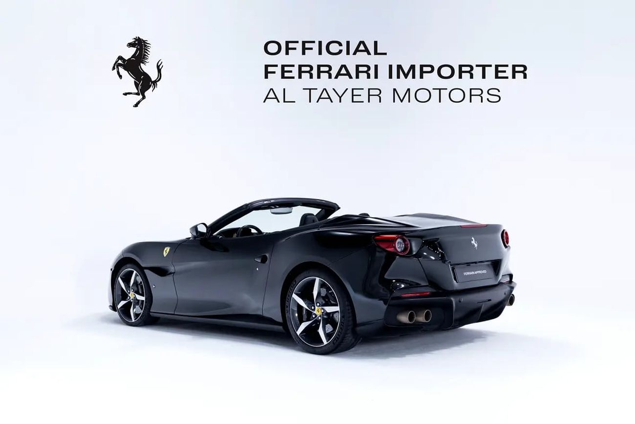 Ferrari Portofino Elegance Redefined: M MY in Grigio Alloy, Wrapped in Nero