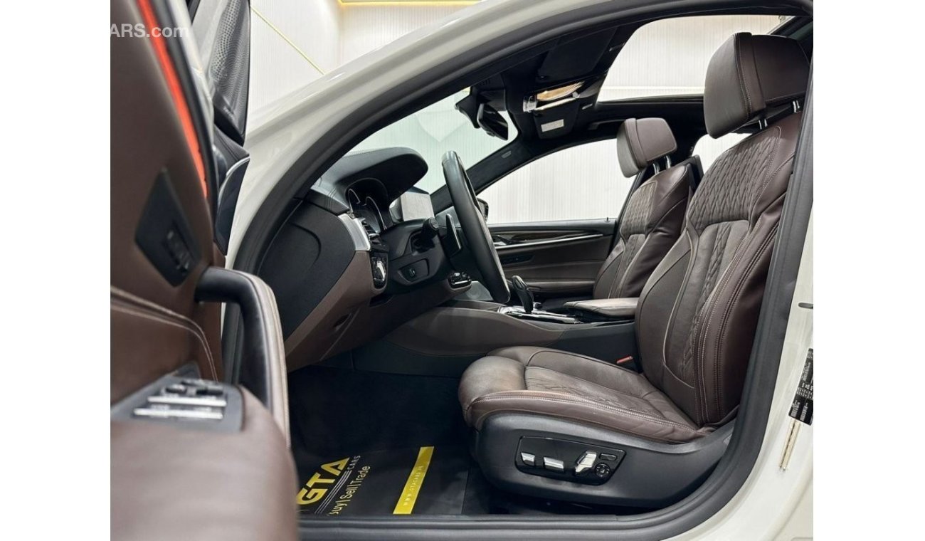 بي أم دبليو 530i M سبورت 2018 BMW 530i M-Sport Masterclass, Feb 2025 BMW Warranty, Feb 2029 BMW Service Pack, GCC