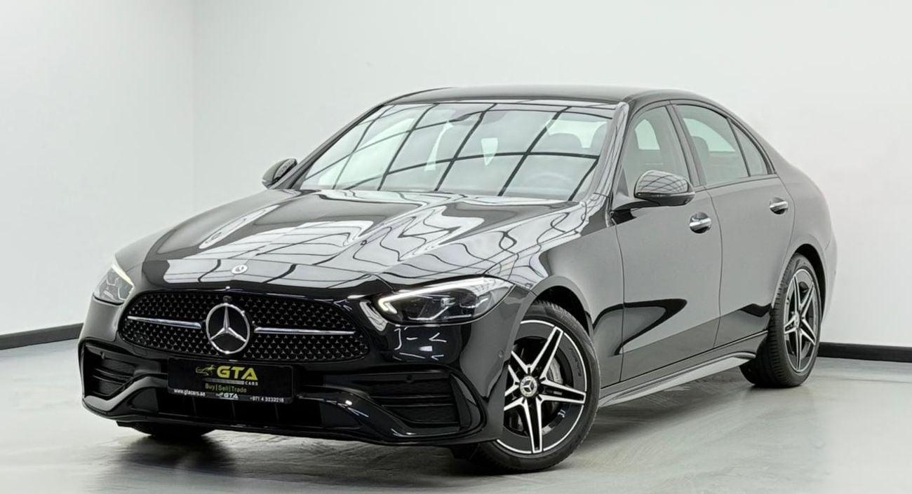 Mercedes-Benz C 200 Premium 2.0L 2024 Mercedes Benz C200 AMG Premium, 2029 MB Warranty, Full MB Service History, Very Lo