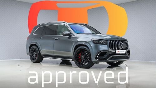 Mercedes Benz GLS63 AMG UAE's Very Best Example | 2 Years Free Servicing | AED 6,063 Per Month