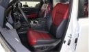 Toyota Land Cruiser 2023 Toyota LC 300 3.5L VXR White inside red,