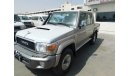 تويوتا لاند كروزر بيك آب 79 Double Cab Pickup LX V8 4.5L TD 5 Seat 4WD M/T(Only on Sahara Motors)