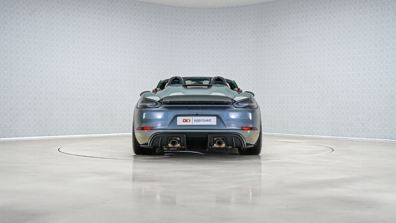 Porsche 718 Spyder RS UAE's Very Best Example | AED 9,237 Per Month