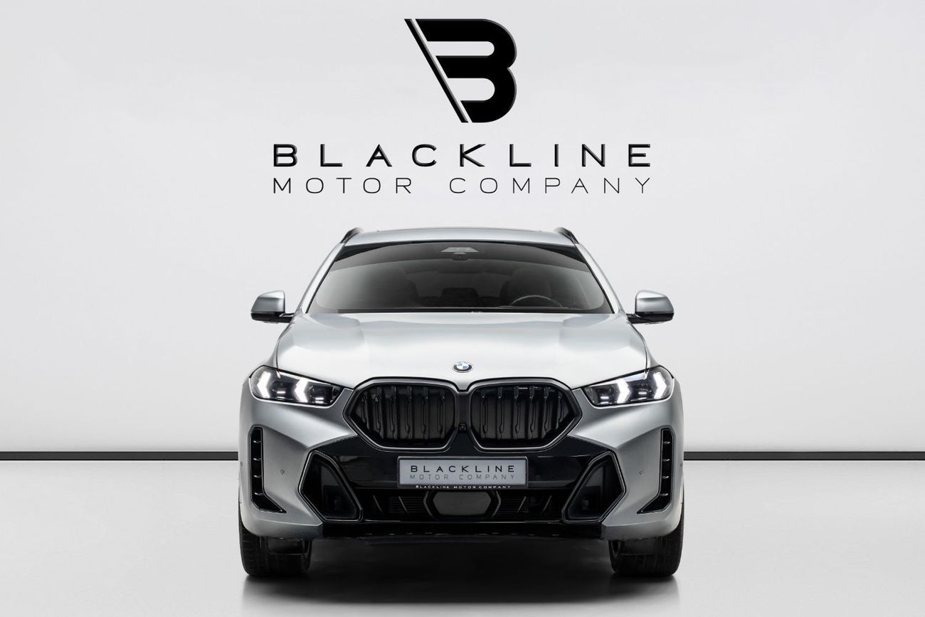 BMW X6 40i M Sport 3.0L 2024 BMW X6 xDrive40i, 2028 BMW Warranty + Service Contract, Low KMs, GCC