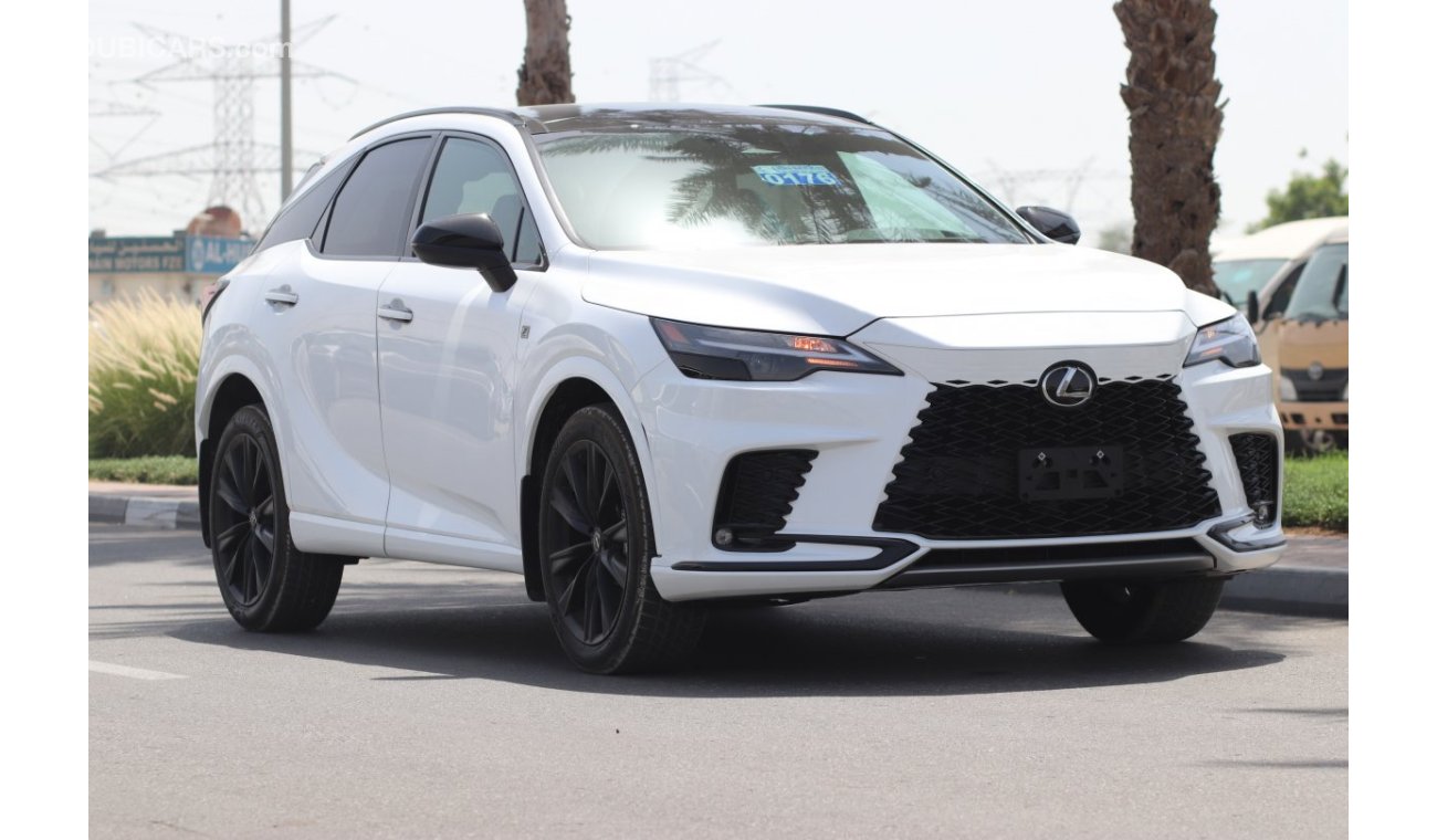 لكزس RX 500h Fsport 2 Package ,2.4 L Turbo Hybrid Canadian Specification Model 2023