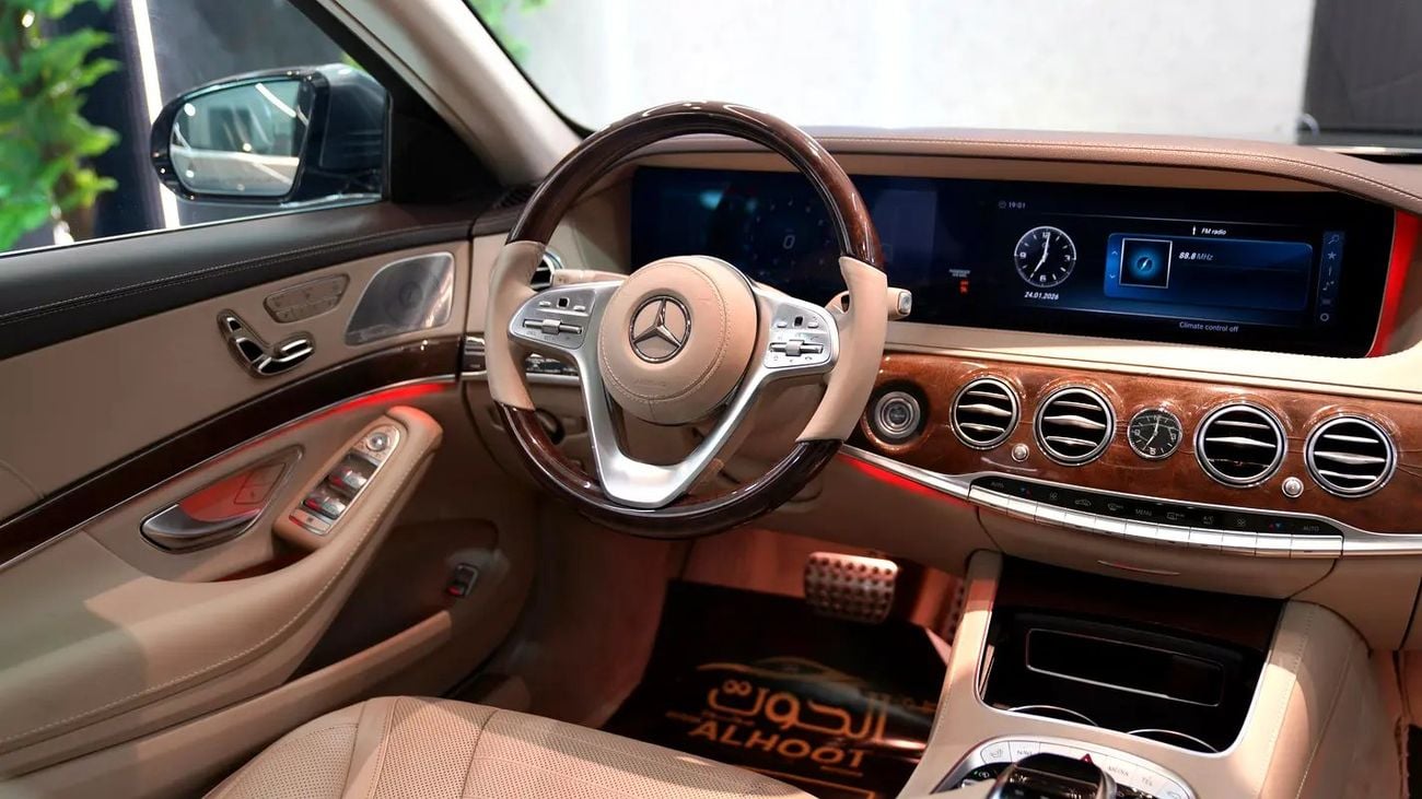 مرسيدس بنز S 560 AMAZING MERCEDES S650 V8 || FULLY LOADED || GCC || DESIGNO INTERIOR || PANORAMIC