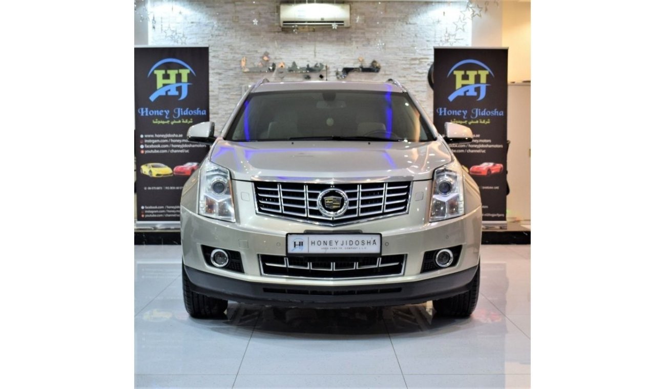 Cadillac SRX EXCELLENT DEAL for our Cadillac SRX4 3.6 ( 2015 Model! ) in Beige Color! GCC Specs