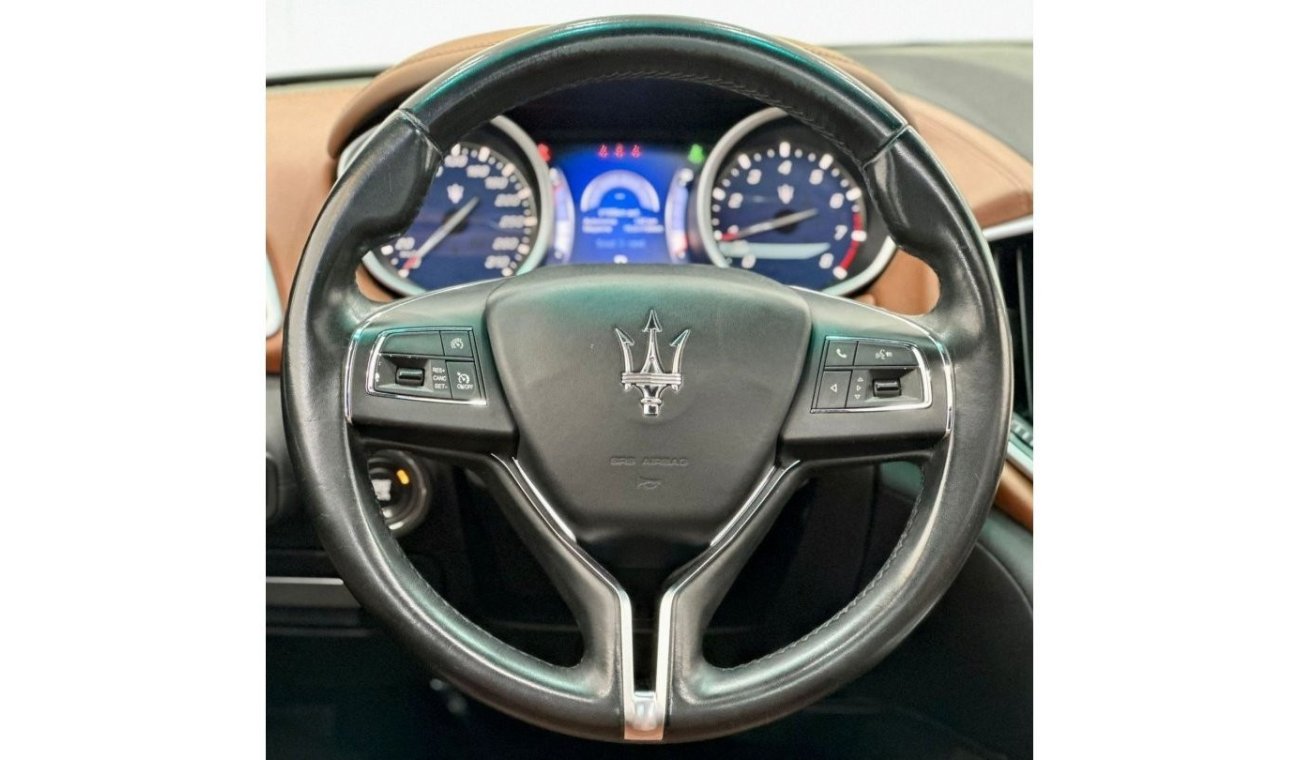 مازيراتي جيبلي Std 2018 Maserati Ghibli, September 2025 Maserati Warranty, Full Maserati Service History, GCC