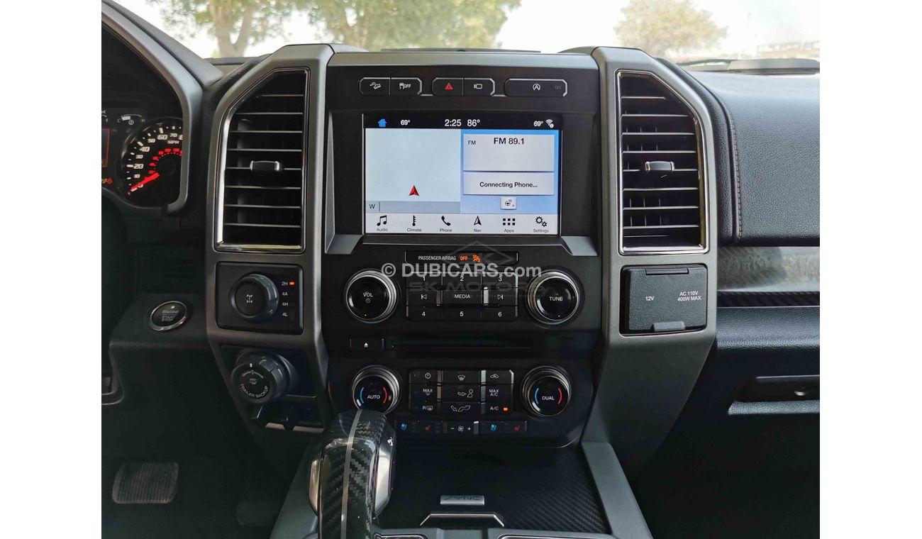 Ford F 150 Raptor 3.5L, 17" Rims, Driver Memory Seats, Front Heated & Cooled Seats, 360° Camera, Bluetooth (LOT # 791)