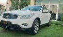 Infiniti EX35 Gulf in excellent condition, agency number one, leather, rear spoiler hatch, all wood sensors, finge