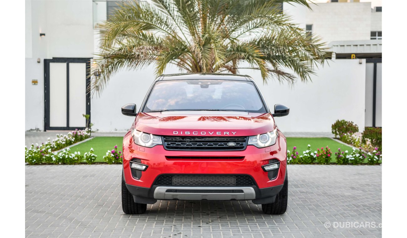 لاند روفر دسكفري Sport HSE Si4 - 2Y Warranty - GCC - AED 2,330 Per Month - 0% Downpayment