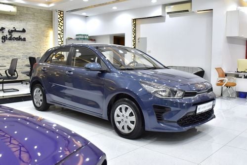 Kia Rio LX EXCELLENT DEAL for our KIA Rio ( 2021 Model ) in Blue Color GCC Specs