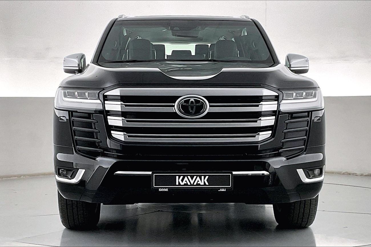 تويوتا لاند كروزر VXR | سنة ضمان مجانية | 0 دفعة أولى | سياسة الإعادة بعد 7 أيام