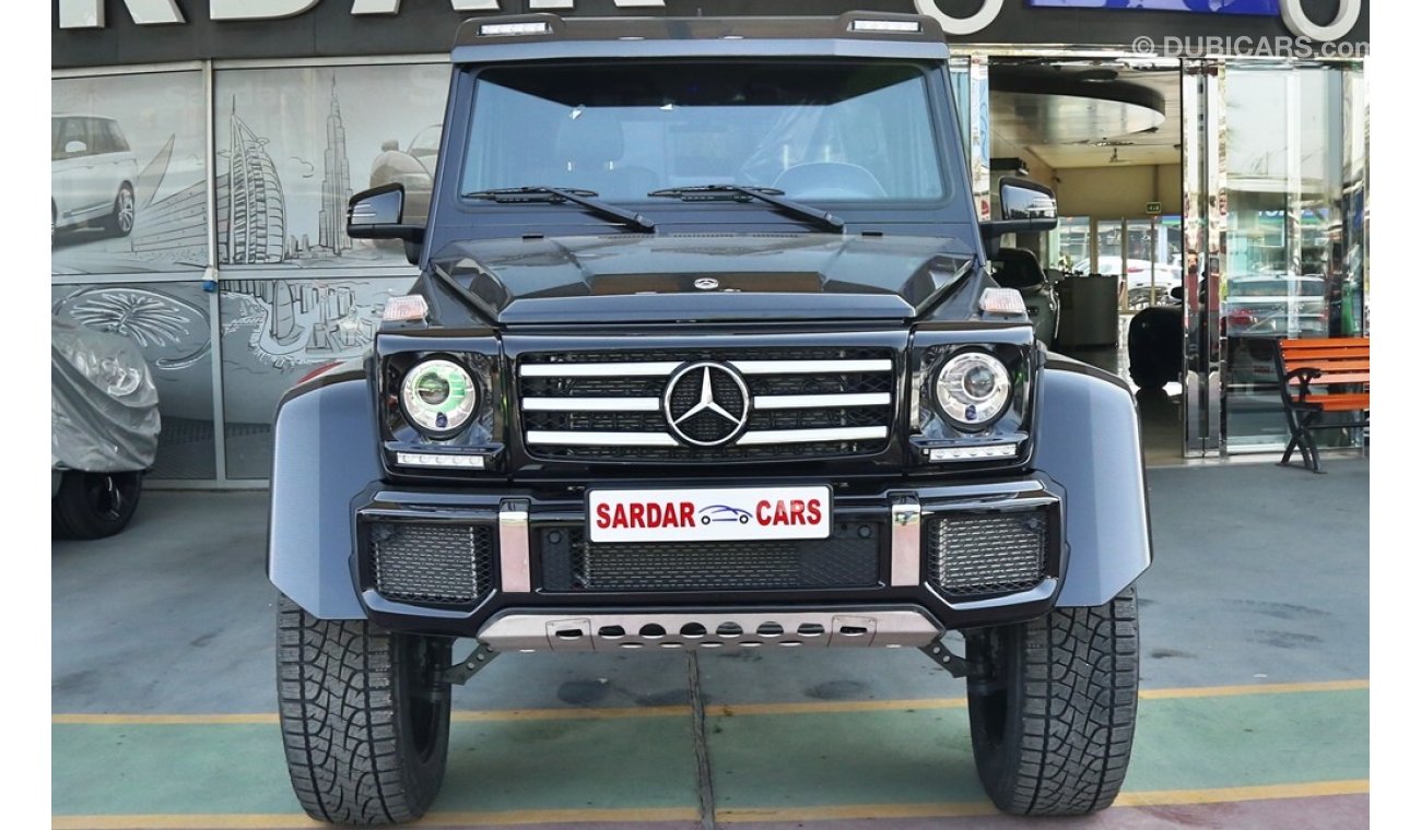 مرسيدس بنز G 500 4X4² German Specs