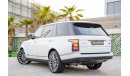 Land Rover Range Rover Vogue Supercharged Autobiography  | 5,660 P.M | 0% Downpayment | Full Option
