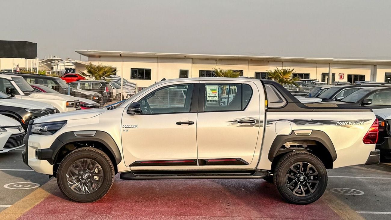 تويوتا هيلوكس 2025 TOYOTA HILUX ADVENTURE 4.0L PETROL V6 FULL OPTION  WITH PUSH START, DIGITAL CLOCK