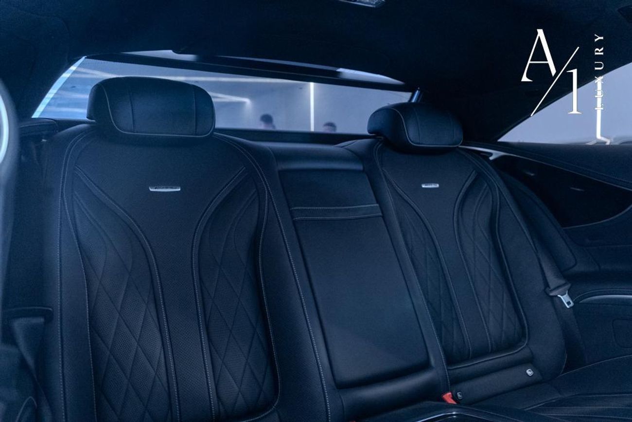 مرسيدس بنز S 63 AMG كوبيه AMG 4MATIC+ 2019 Mercedes Benz S63, Warranty, Full Mercedes Service History, Fully Loaded, Low Kms