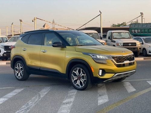 Kia Seltos 2021 Kia Seltos SX 1.6L Turbo - V4 AWD 4x4 - Full Option - Electric Leather Seats - Wirelss Charge &