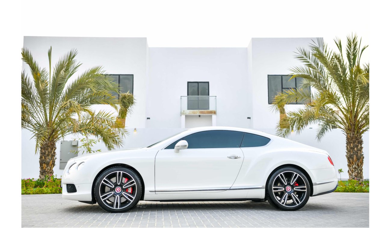 Bentley Continental GT V8 - GCC - AED 5,072 Per Month - 0% Down Payment