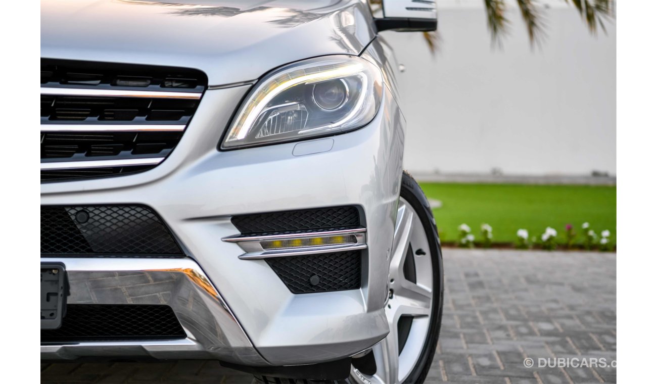 Mercedes-Benz ML 350 4-MATIC - 2 Y Warranty - GCC - AED 1,898 Per Month - 0% Downpayment
