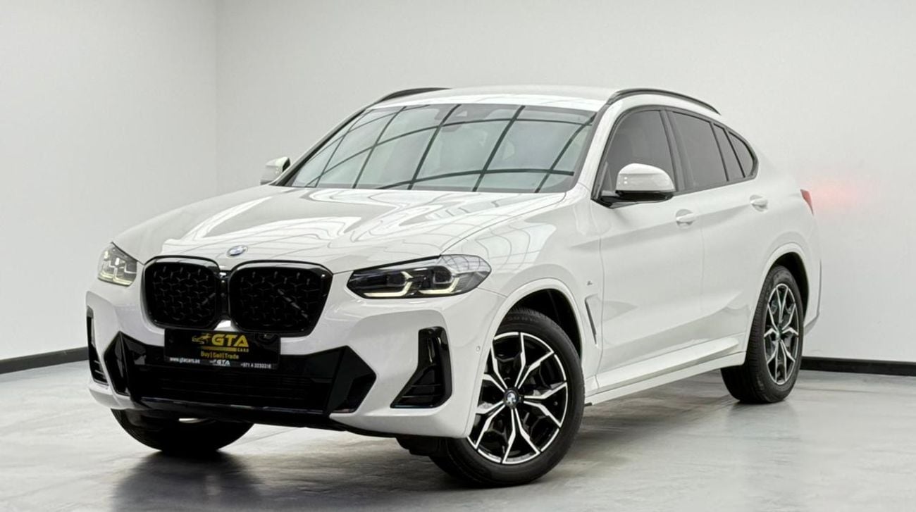 BMW X4 2022 BMW X4 xDrive30i M-Sport Pro, 2027 BMW Warranty + Service Pack, Very Low Km, Fully Loaded, GCC