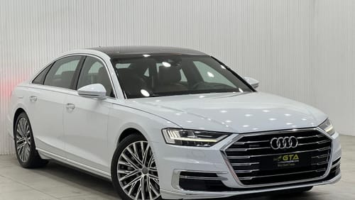 أودي A8 2019 Audi A8L 60 TFSI Quattro, August 2024 Audi Warranty + Service Pack, Full Options, Low Kms, GCC