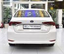 Toyota Corolla EXCELLENT DEAL for our Toyota Corolla Hybrid ( 2021 Model ) in White Color GCC Specs