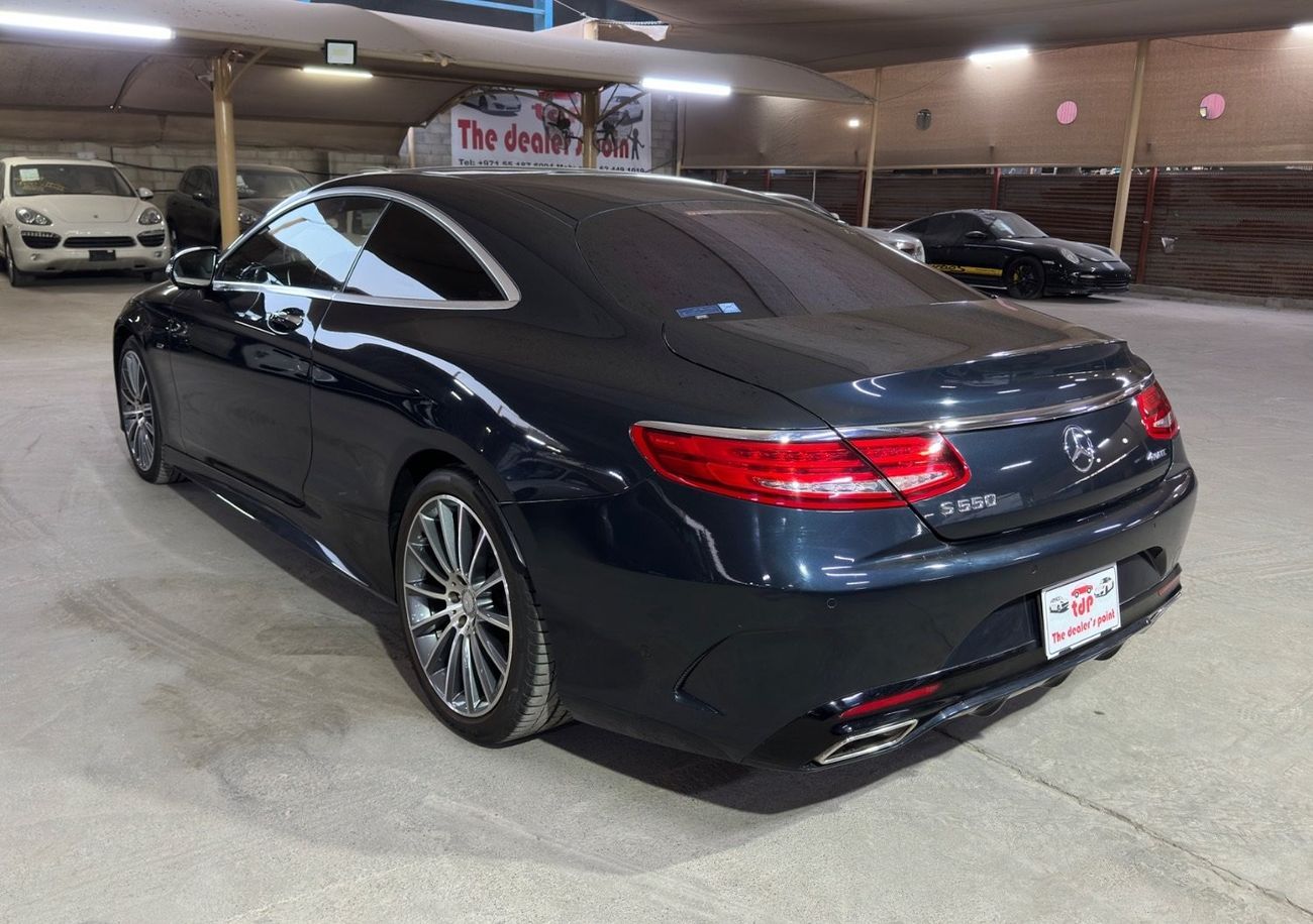 Mercedes-Benz S 550 Coupe MERCEDES S550 COUPE EDITION 1 2015 | ANTHRACITE BLUE EXTERIOR | CRYSTAL GREY INTERIOR | 6 BUTTONS
